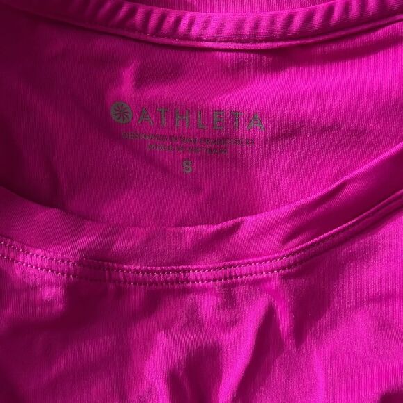 Athleta Cadence Top Electric Fuchsia S - Picture 7 of 7